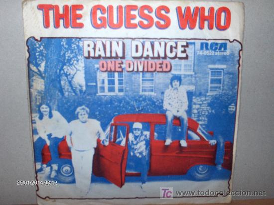 Discos de vinilo: GUESS WHO ---- RAIN DANCE - Foto 1