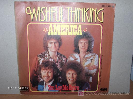 Discos de vinilo: WISHFUL THINKING ----- AMERICA - Foto 1