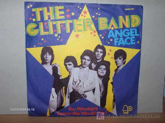 Discos de vinilo: THE GLITTER BAND --- ANGEL FACE - Foto 1