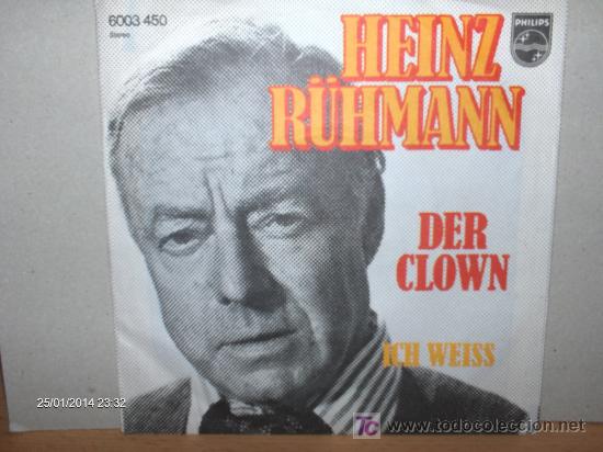 Discos de vinilo: HEINZ RUHMANN ---- DER CLOWN - Foto 1