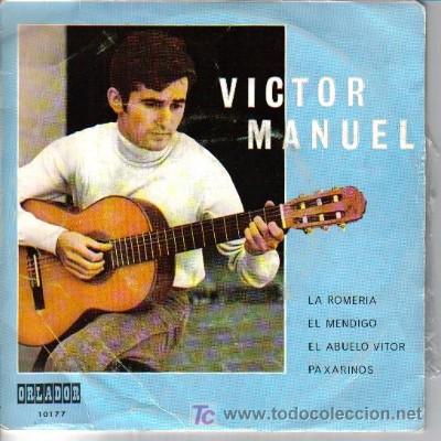 Discos de vinilo: SINGLE DE VICTOR MANUEL, DE 1970 - Foto 1