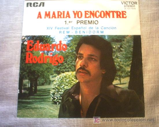 Discos de vinilo: EDUARDO RODRIGO 1972 - Foto 1
