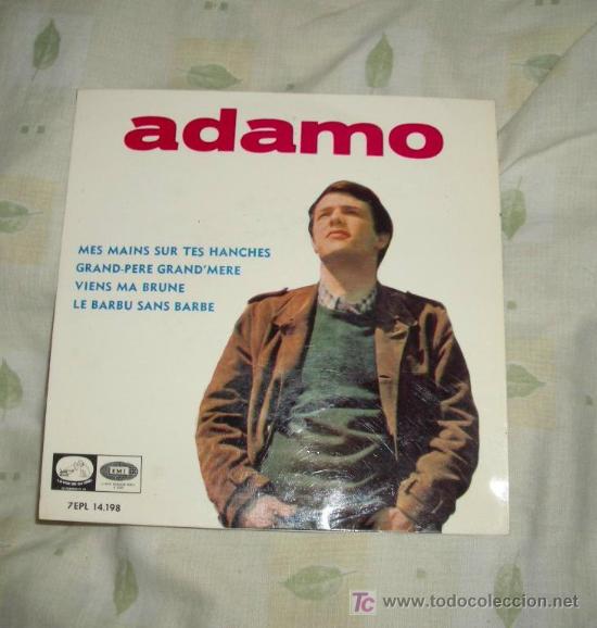 Discos de vinilo: SINGLE DE ADAMO,A&Ntilde;O 1965 - Foto 1