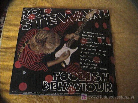 Discos de vinilo: DISCO LP DE ROD STEWART. Foolish Behaviour - Foto 1