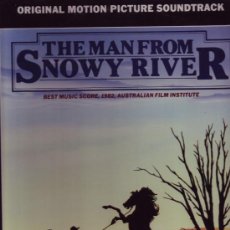 Discos de vinilo: THE MAN FROM SNOWY RIVER -EL HOMBRE DEL RIO NEVADO-DISCO LP MUSICA DE BRUCE ROWLAND