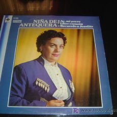 Discos de vinilo: L.P. RECOPILATORIO DE LA NIÑA DE ANTEQUERA.. Lote 23268894