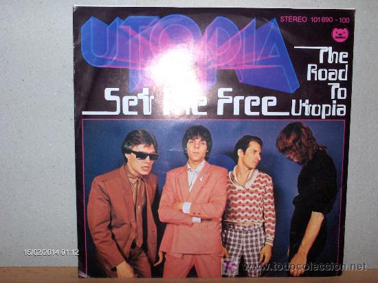 Discos de vinilo: UTOPIA ----- SET ME FREE - Foto 1