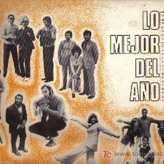 Discos de vinilo: LP RECOPILATORIO LO MEJOR DEL AÑO - LAS CUATRO MONEDAS, LOS NEVADA, ETC
