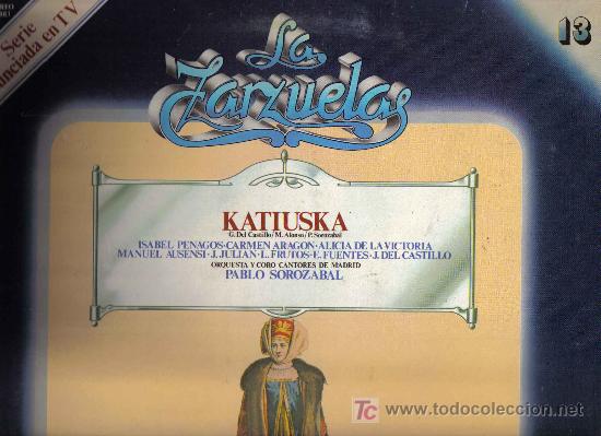 Discos de vinilo: lp ZARZUELA - KATIUSKA - Foto 1