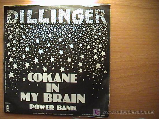 Discos de vinilo: DILLINGER- /COKANE IN MY BRAIN - Foto 1