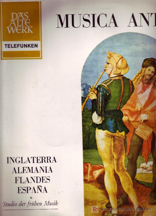 Discos de vinilo: MUSICA ANTIGUA GOTICO-RENACIMIENTO DISCO LP 1967  VER FOTO ADICIONAL