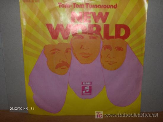 Discos de vinilo: NEW WORLD ---- TOM TOM TURNAROUND - Foto 1