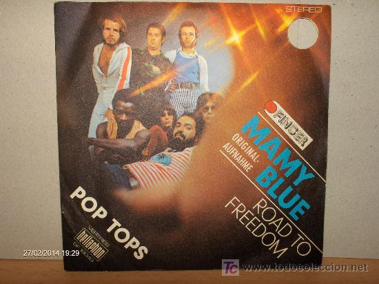 Discos de vinilo: POP TOPS ---- MAMY BLUE - Foto 1