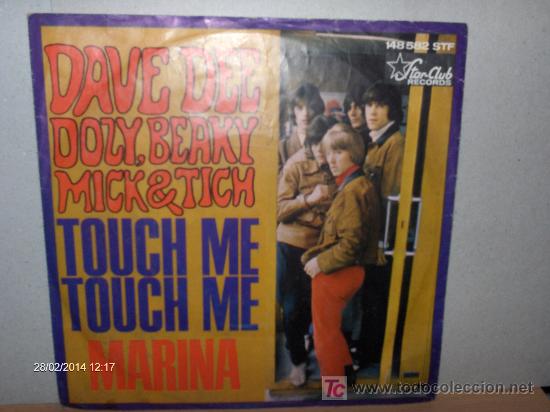 Discos de vinilo: DAVE DEE,DOZY,BEAKY,MICK & TICH --- TOUCH ME,TOUCH ME - Foto 1