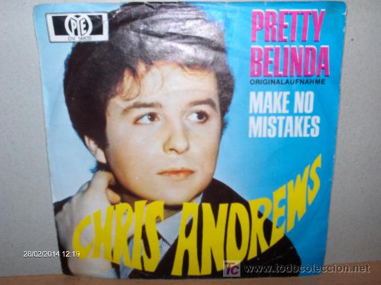 Discos de vinilo: CHRIS ANDREWS ---- PRETTY BELINDA - Foto 1
