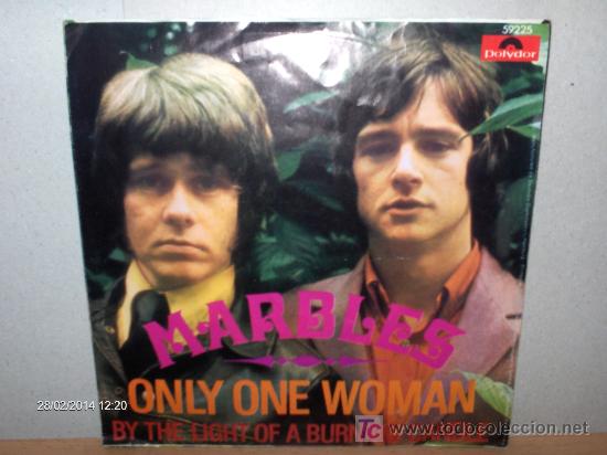 Discos de vinilo: MARBLES ---- ONLY ONE WOMAN - Foto 1