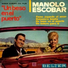 Discos de vinilo: MANOLO ESCOBAR ··· COMO JUGANDO AL AMOR (+ 3 TEMAS) · (EP 45 RPM). Lote 21724507