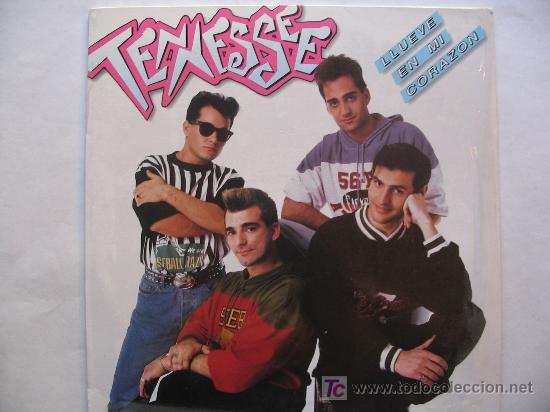 Discos de vinilo: TENESSE - LLUEVE EN MI CORAZ&Oacute;N - EMI 1991 - Foto 1