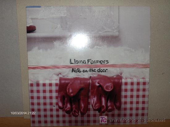 Discos de vinilo: LLAMA FARMERS EP ---- NOTE ON THE DOOR + 3 - Foto 1