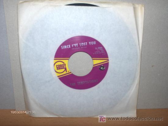 Discos de vinilo: THE TEMPTATIONS ---- SINCE I&acute;VE LOST YOU - Foto 1