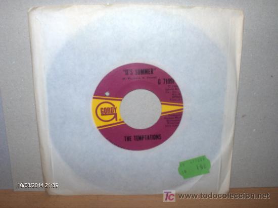 Discos de vinilo: THE TEMPTATIONS ------ IT&acute;S SUMMER - Foto 1