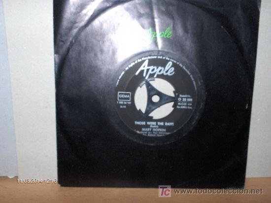 Discos de vinilo: MARY HOPKIN --- THOSE WHERE THE DAYS - Foto 1