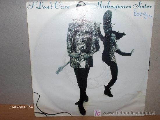 Discos de vinilo: SHAKESPEARE SISTER ---- I DON&acute;T CARE - Foto 1