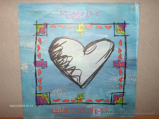 Discos de vinilo: MIDGE URE --- COLD,COLD HEART - Foto 1