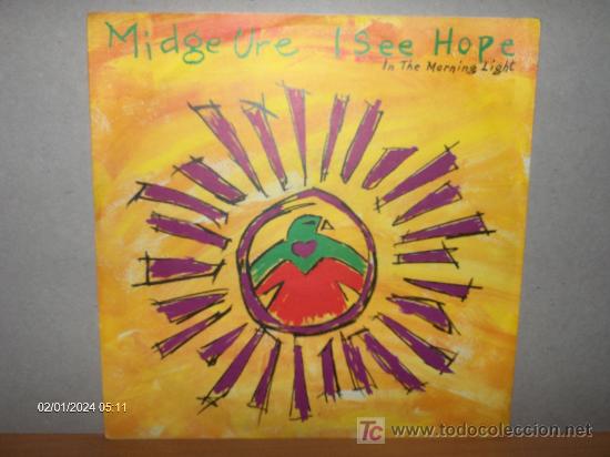 Discos de vinilo: MIDGE URE ---- I SEE HOPE - Foto 1