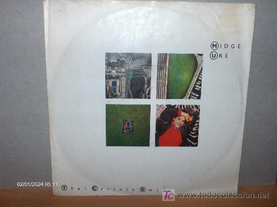 Discos de vinilo: MIDGE URE ---- THAT CERTAIN SMILE - Foto 1