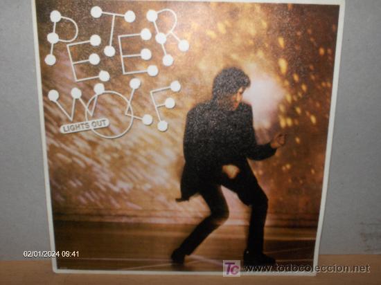 Discos de vinilo: PETER WOLF ------ LIGHTS OUT - Foto 1