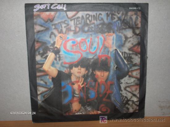 Discos de vinilo: SOFT CELL ----- SOUL INSIDE - Foto 1