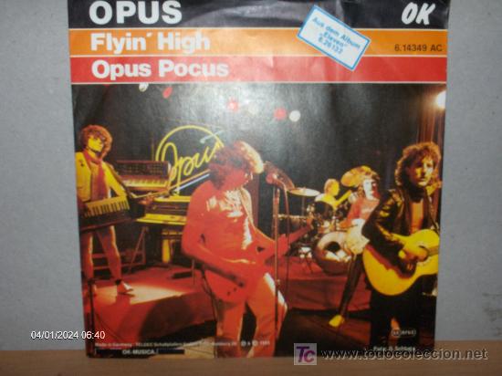 Discos de vinilo: OPUS --- OPUS POCUS - Foto 1