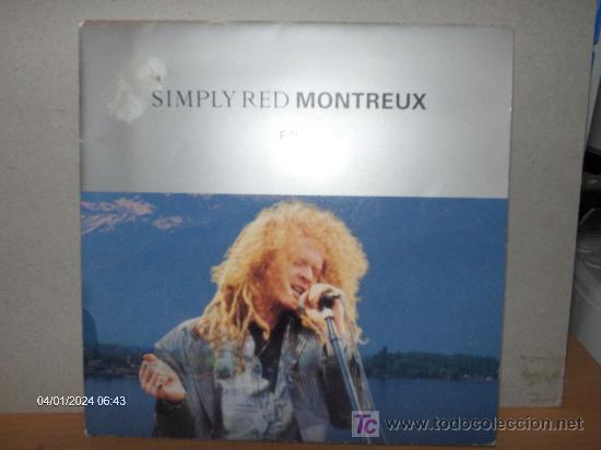 Discos de vinilo: SIMPLY RED ----MONTREUX EP - Foto 1