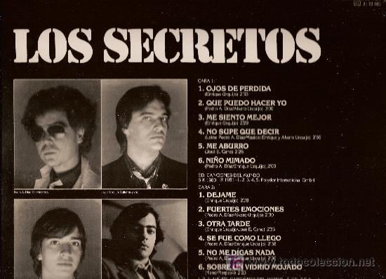 Discos de vinilo: CONTRAPORTADA (T&Iacute;TULOS CANCIONES) - Foto 2