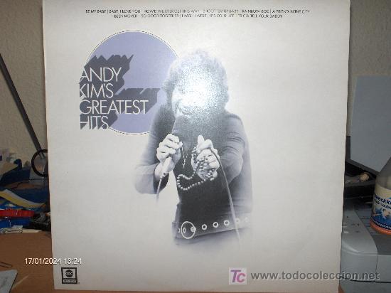 Discos de vinilo: ANDY KIM ---- GREATEST HITS - Foto 1