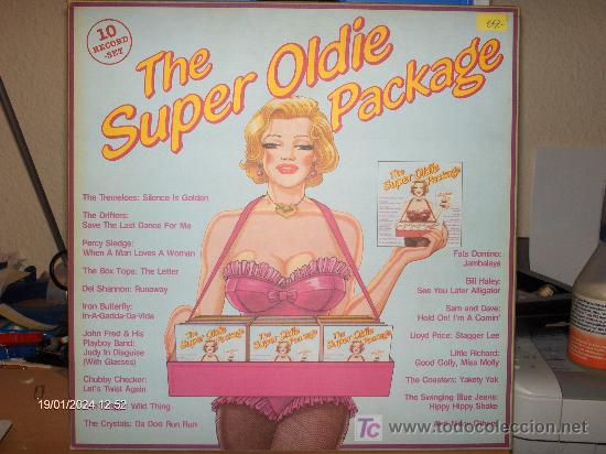 Discos de vinilo: THE SUPER OLDIE PACKAGE -- 10 LPS - Foto 1