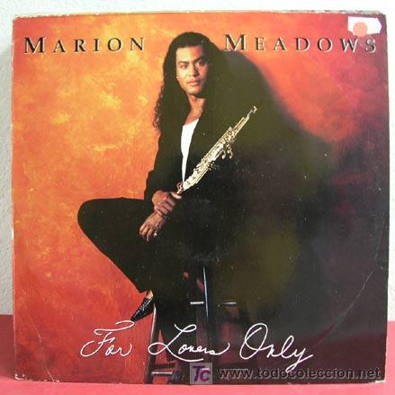 Discos de vinilo: MARION MEADOWS ( FOR LOVERS ONLY ) 1990 LP33 - Foto 1