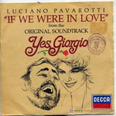 Discos de vinilo: YES, GIGOLO - LUCIANO PAVAROTTI / IF WE WERE IN LOVE / MATTINATA (SINGLE DE 1981). Lote 3863791