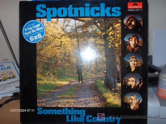 Discos de vinilo: SPOTNICKS ---- SOMETHING LIKE COUNTRY - Foto 1