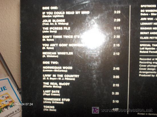 Discos de vinilo: SPOTNICKS ---- SOMETHING LIKE COUNTRY - Foto 2