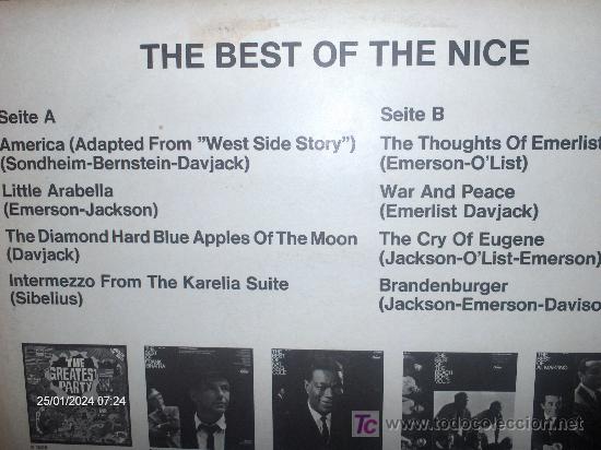 Discos de vinilo: THE NICE ----- THE BEST OF - Foto 2