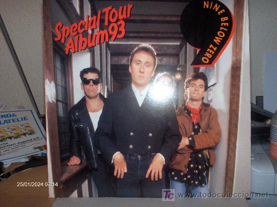 Discos de vinilo: NINE BELOW ZERO ----- SPECIAL TOUR ALBUM 93 - Foto 1