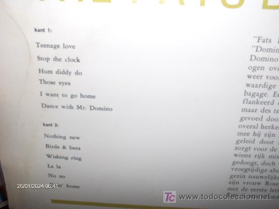 Discos de vinilo: FATS DOMINO ----- STORY PART 3 - Foto 2