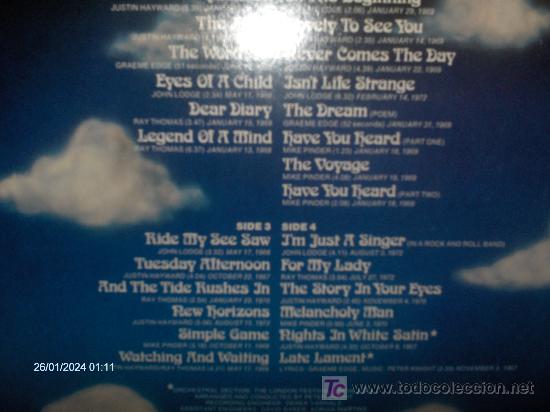 Discos de vinilo: THE MOODY BLUES ----- THIS IS - Foto 2