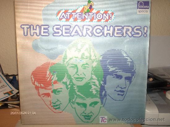 Discos de vinilo: THE SEARCHERS ----- ATTENTION - Foto 1