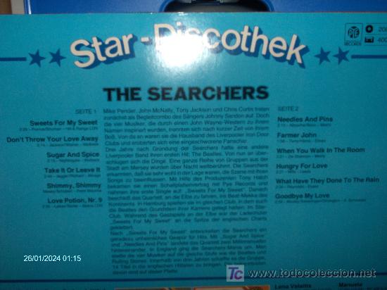 Discos de vinilo: THE SEARCHERS ----- STAR -DISCOTHEK - Foto 2