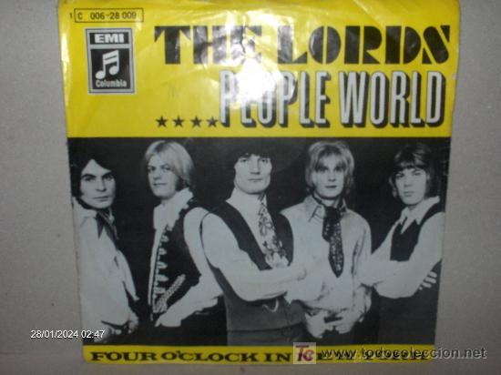 Discos de vinilo: THE LORDS ----- PEOPLE WORLD - Foto 1