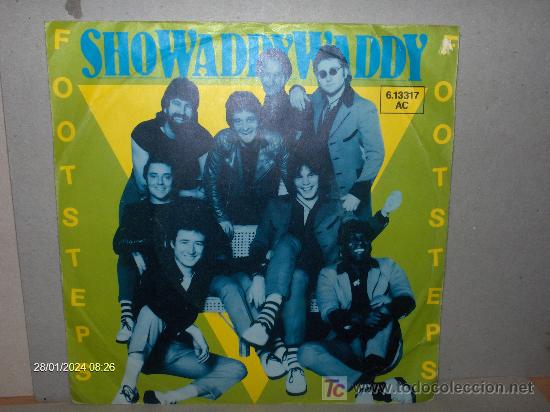 Discos de vinilo: SHOWADDYWADDY ---- FOOTSTEPS - Foto 1