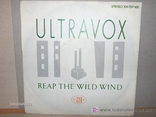 Discos de vinilo: ULTRAVOX ---- REAP THE WILD WIND - Foto 1
